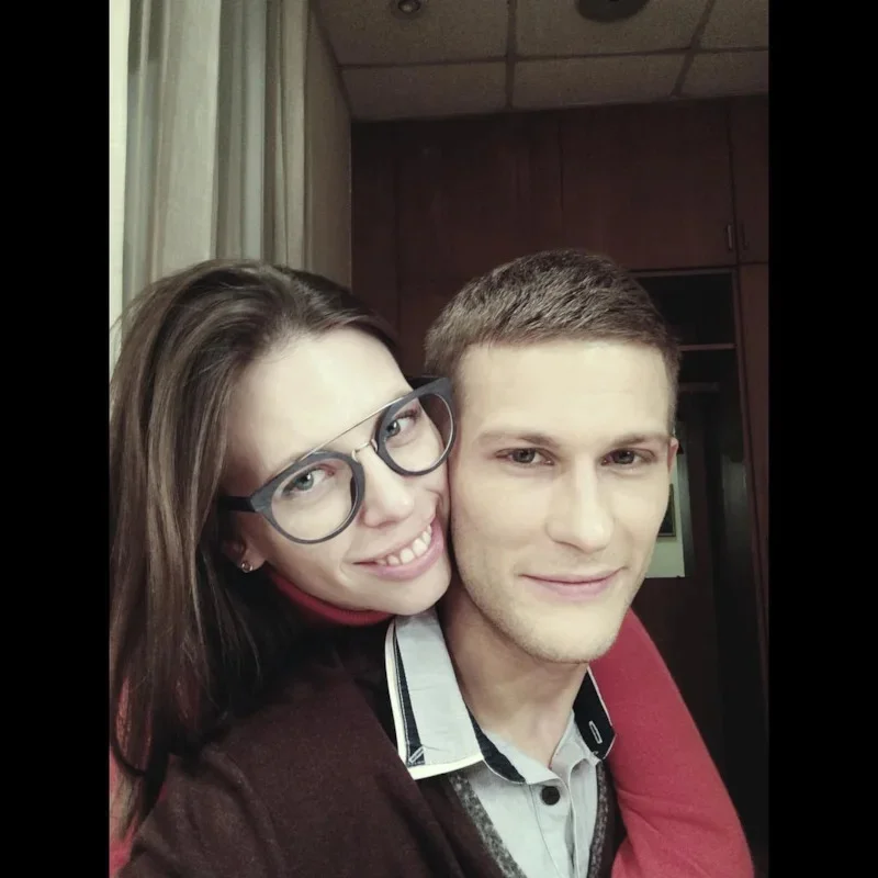 Павел Чинарев и Алена Бондарчук Павел Чинарев и Алена Бондарчук