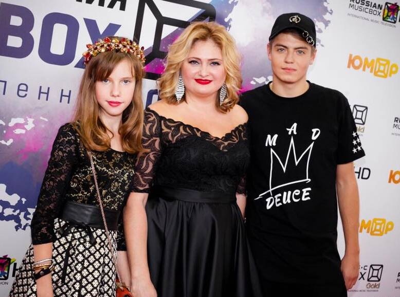 Наталья Палинова с сыном