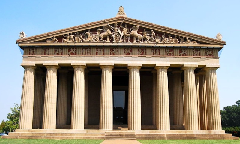 Греческий храм: следы корабельной формы