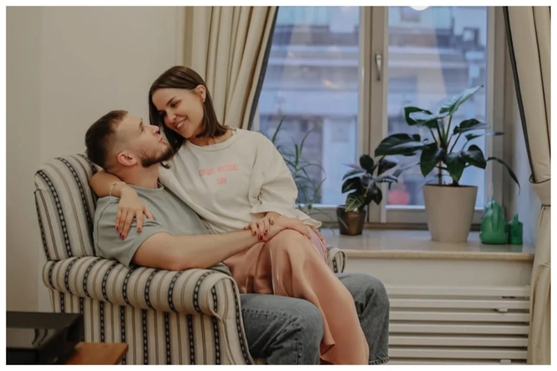 Татьяна Куртукова с мужем