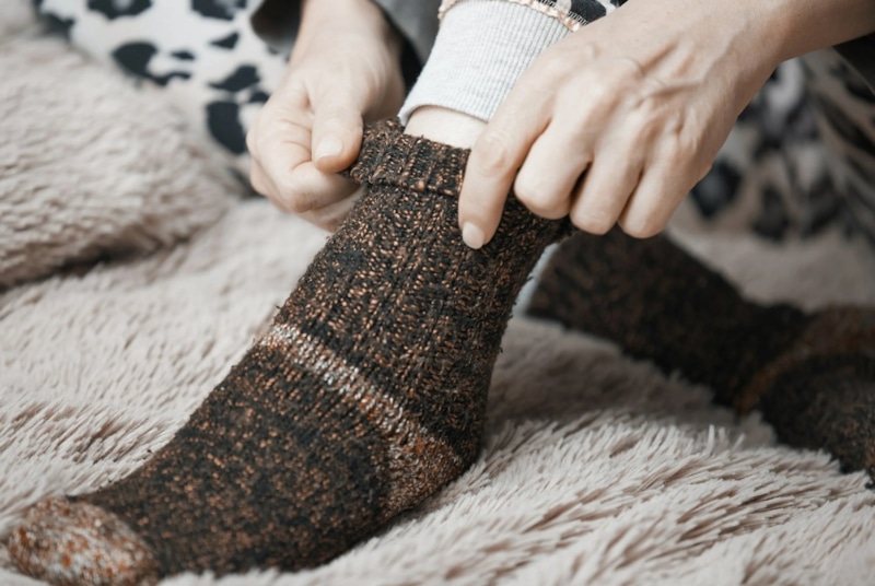 Теплые носки зимой: правильный выбор