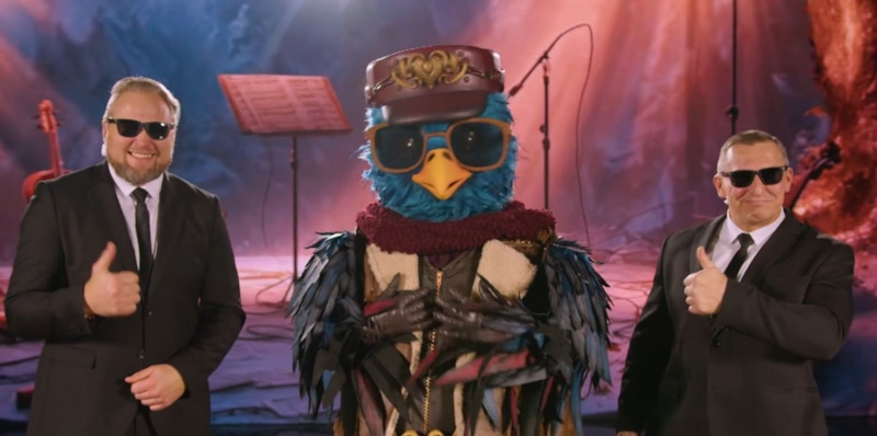 Скриншот кадра передачи «Маска» Скриншот кадра передачи «Маска»