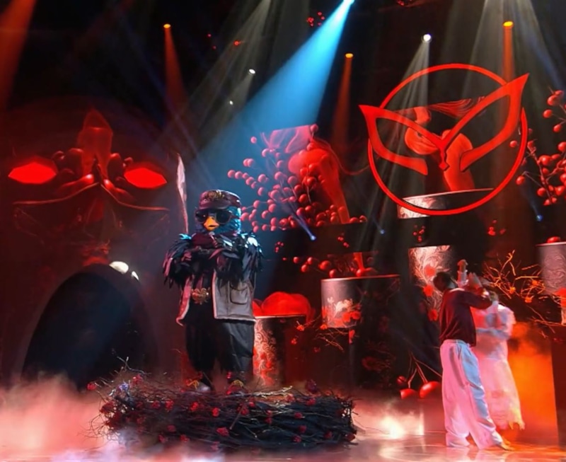 Скриншот кадра передачи «Маска» Скриншот кадра передачи «Маска»