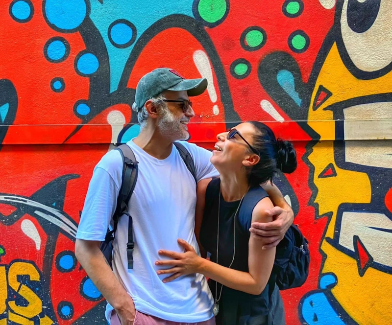 Канболат Гёркем Арслан с женой