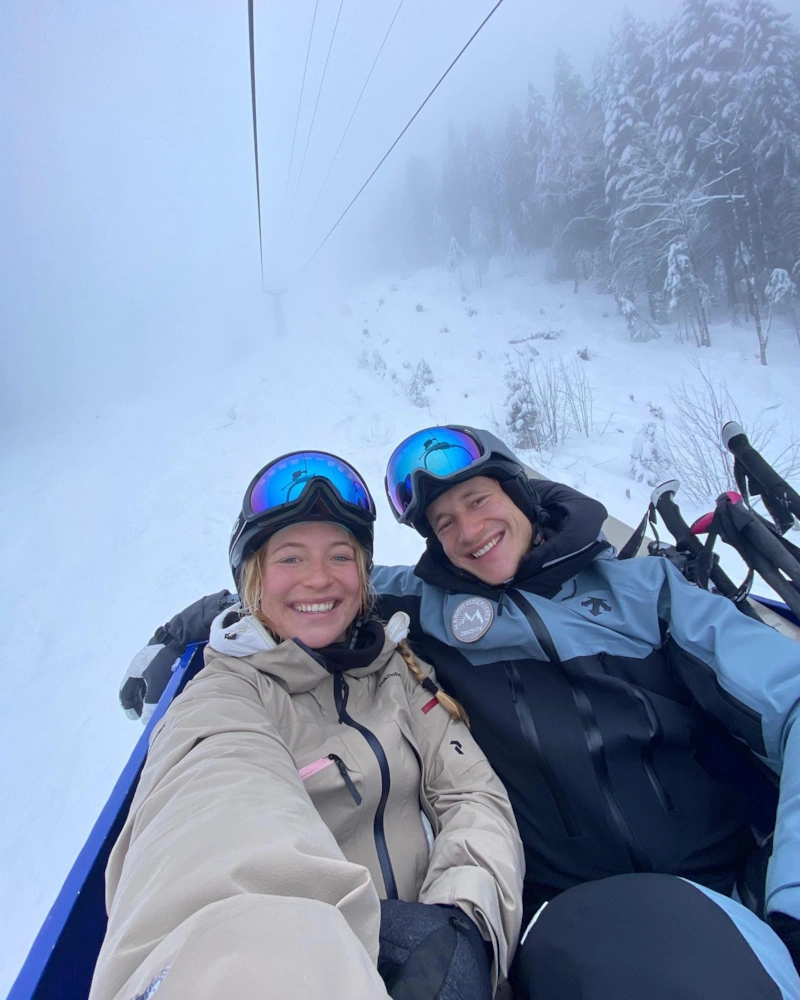 Марко Одерматт и Стелла Парпан