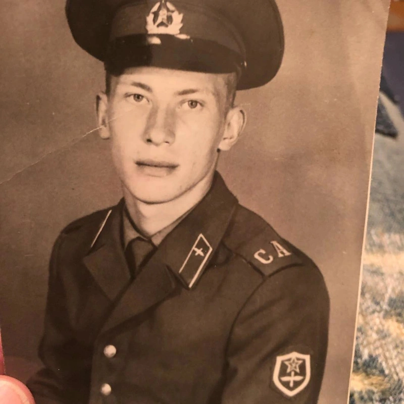 Игорь Жижикин в молодости