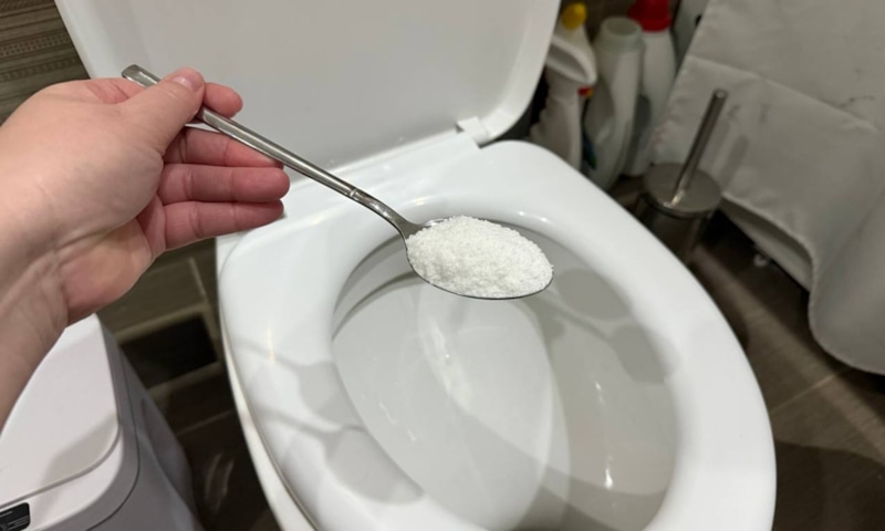 Соль против налета: чистый унитаз Соль против налета: чистый унитаз