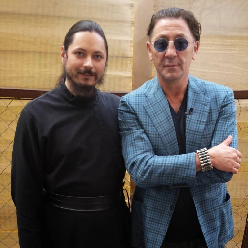 Иеромонах Фотий и Григорий Лепс