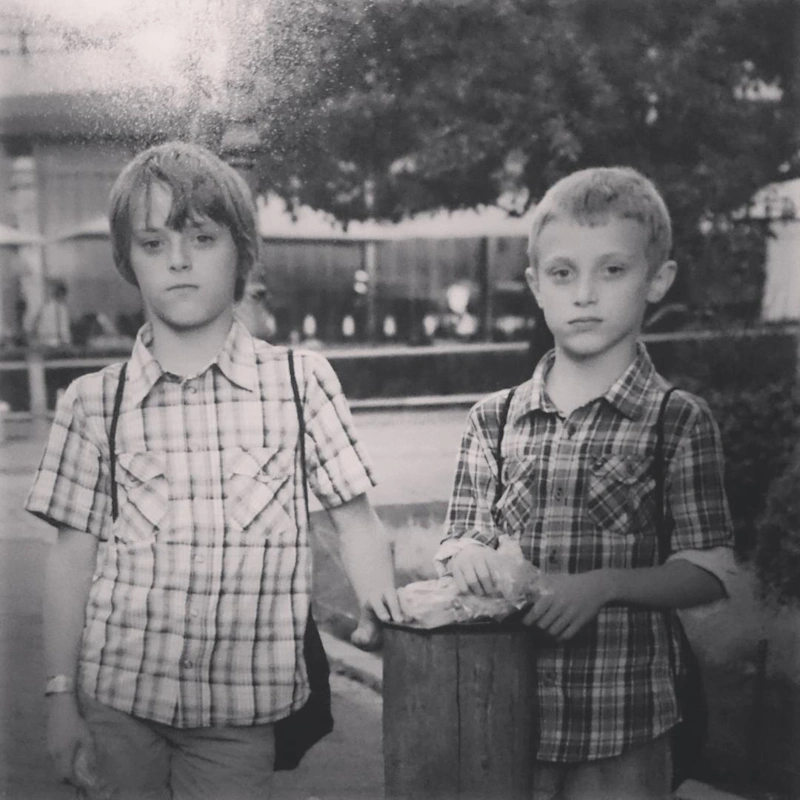 Александр Селевко в детстве