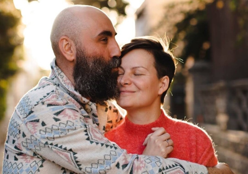 Александр Фельдман простился со своей супругой Анной