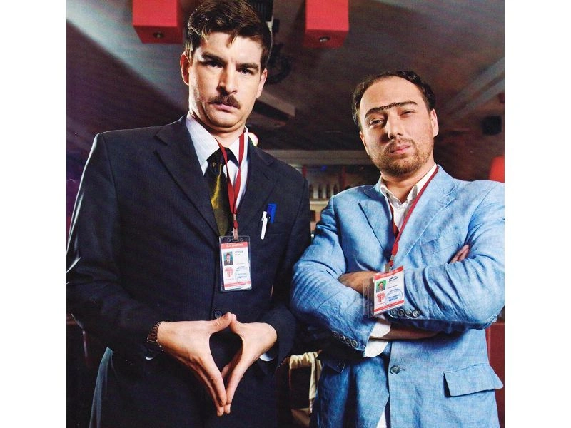 Сергей Мезенцев и Владимир Маркони