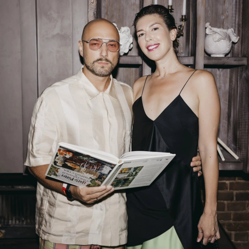 Владимир Маркони с женой