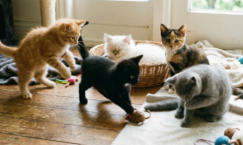 Разные котята в помете: тайна генов Разные котята в помете: тайна генов