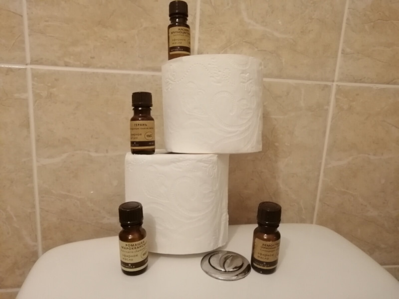 Домашний освежитель в туалете: эфирный лайфхак