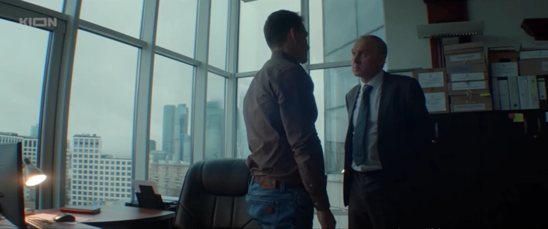 Олег Алмазов в фильме «Хрустальный» 