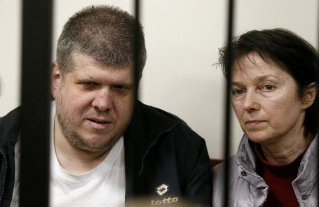 Андрей Попов и жена