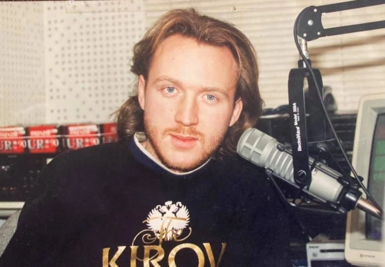 Олег Алмазов в молодости