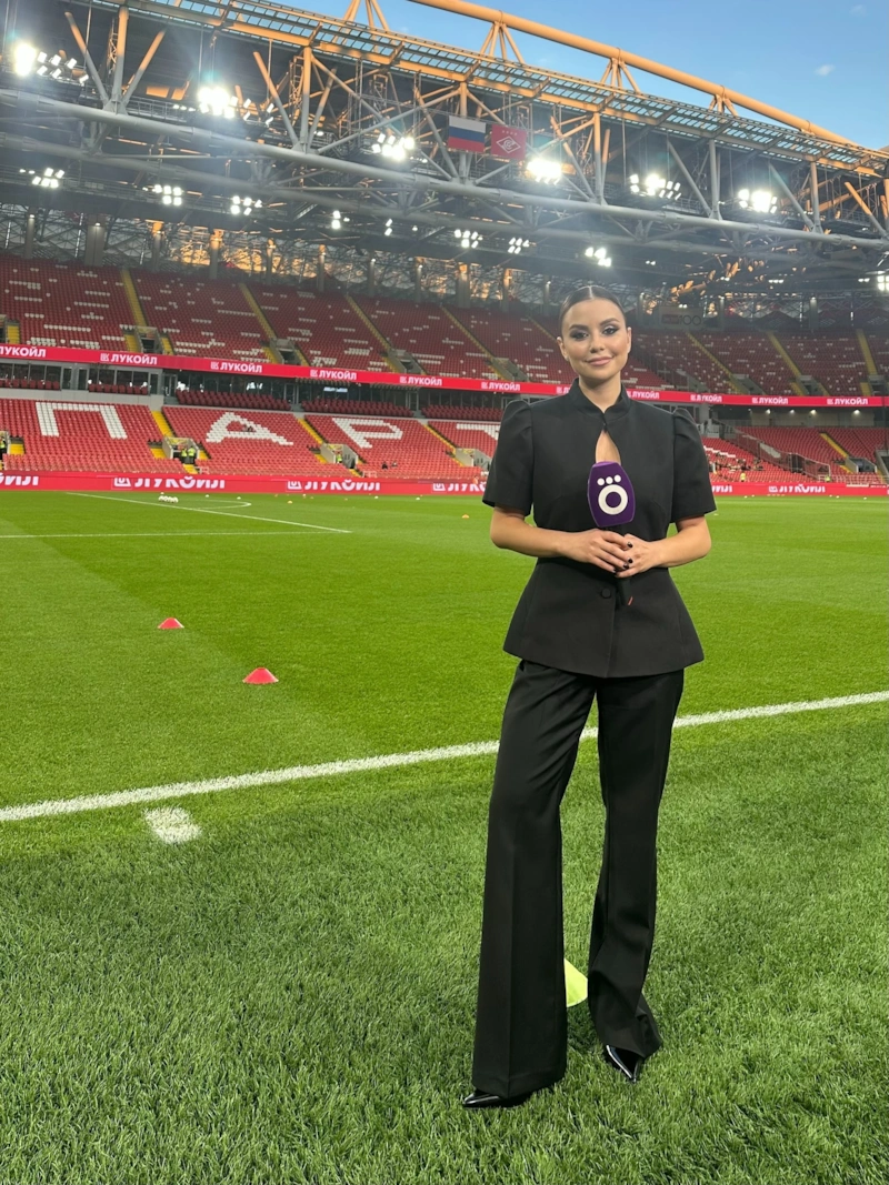 Ведущая и комментатор Okko Спорт Лина Федорова