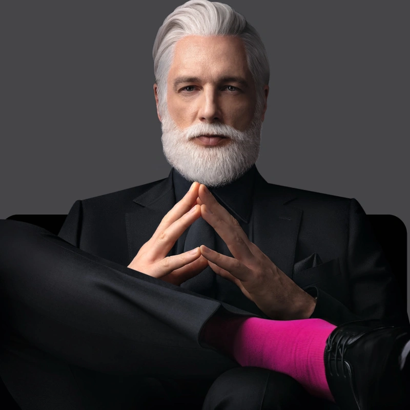 Олег Назаров в образе деда