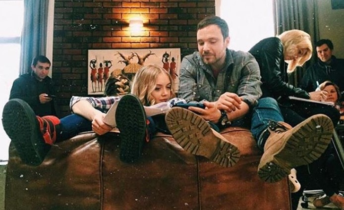 Александра Тулинова и Алексей Чадов Александра Тулинова и Алексей Чадов