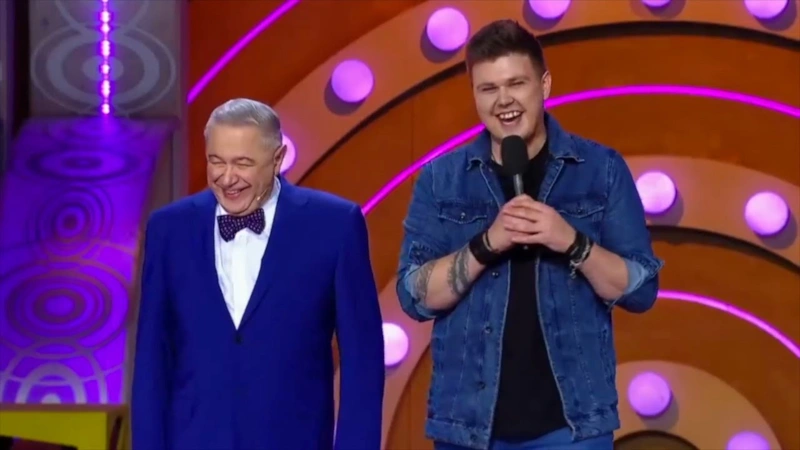 Евгений Петросян и Кирилл Нечаев 