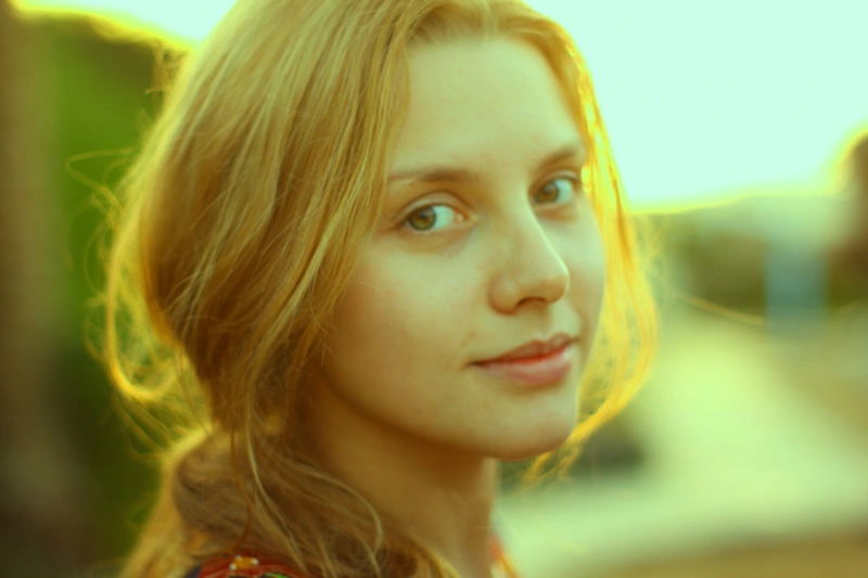 Любовь Баханкова в молодости