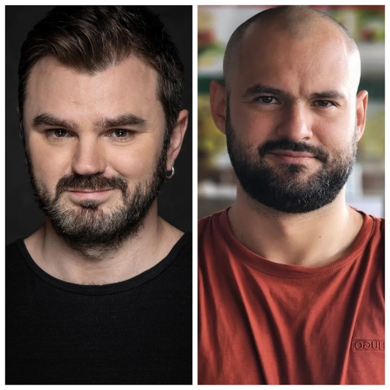 Роман Притула и Андрей Скороход (похож) Роман Притула и Андрей Скороход (похож)