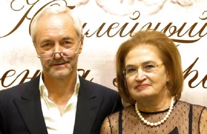 Евгений Герасимов с женой