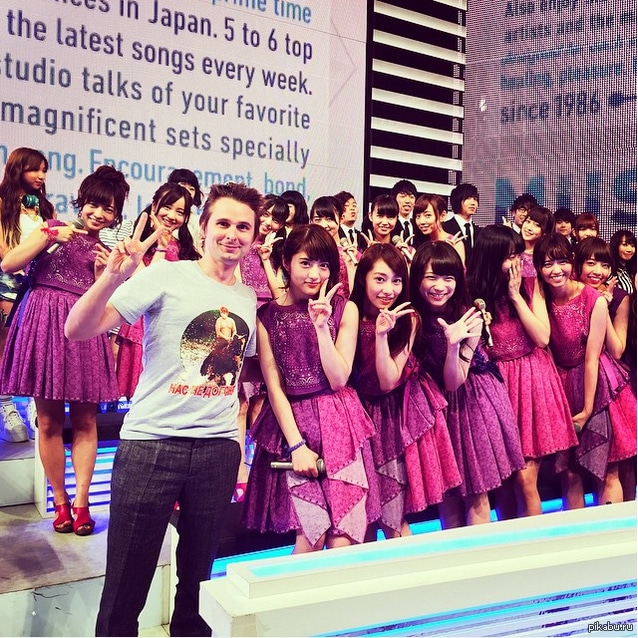 Мэттью Беллами в Японии