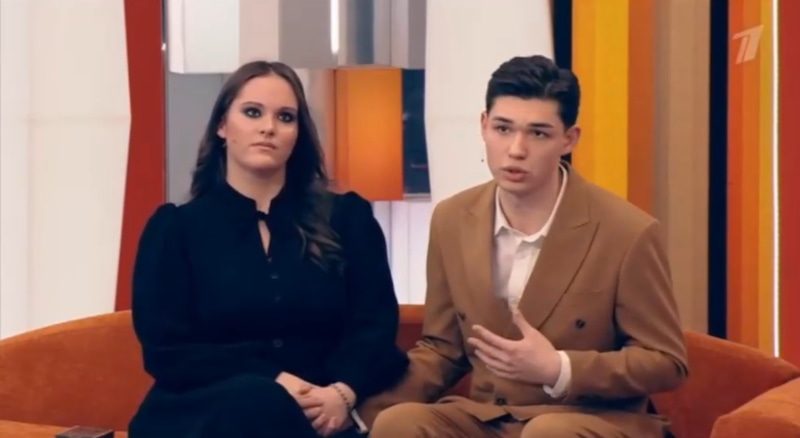 Даниелла Кравец и ее парень Антон Васильев