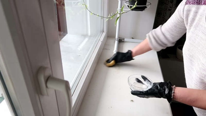 Белая поверхность: чистота без разводов