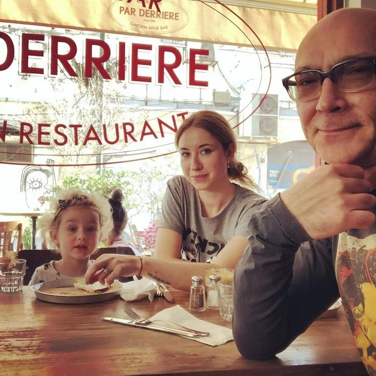 Павел Кабанов с женой Павел Кабанов с женой