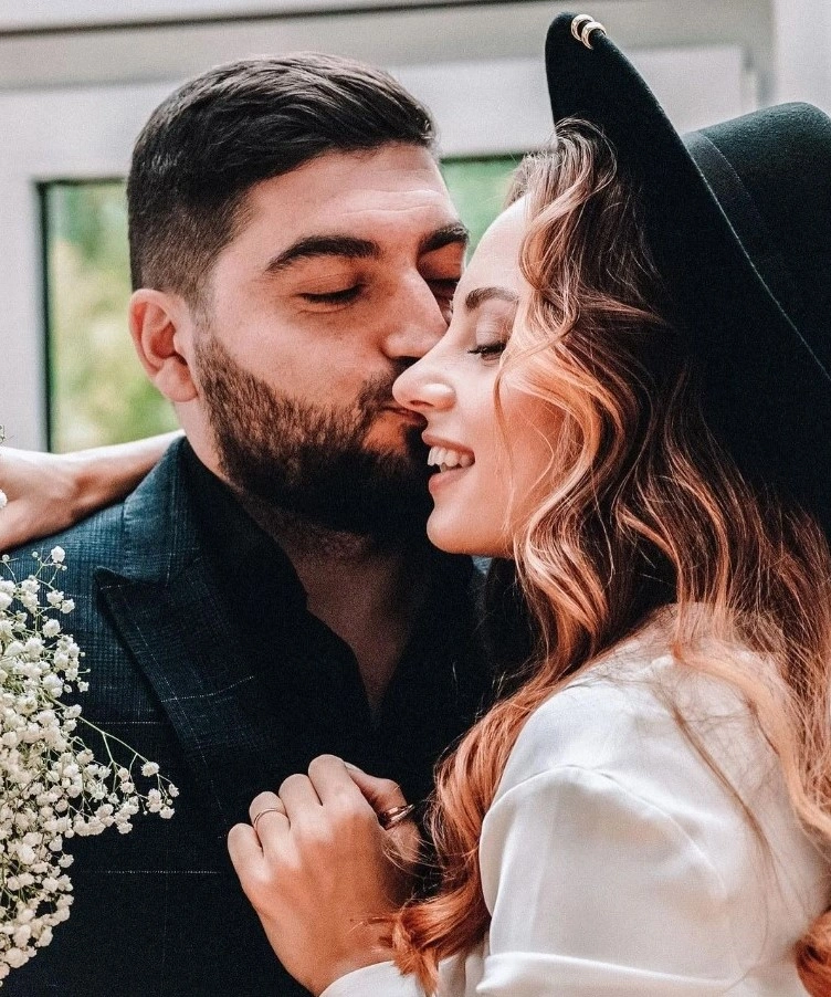 Роман Косицын с женой