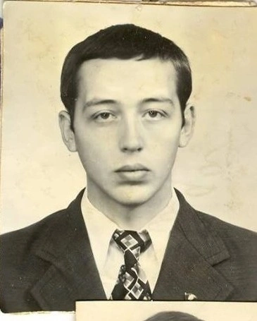 Николай Коляда в молодости