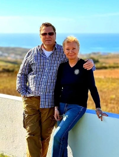 Ринат Валиулин с женой Ксенией Лариной*