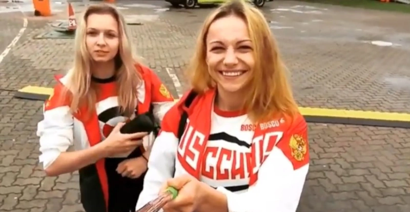 Дарья Нагорная и Мария Пасека