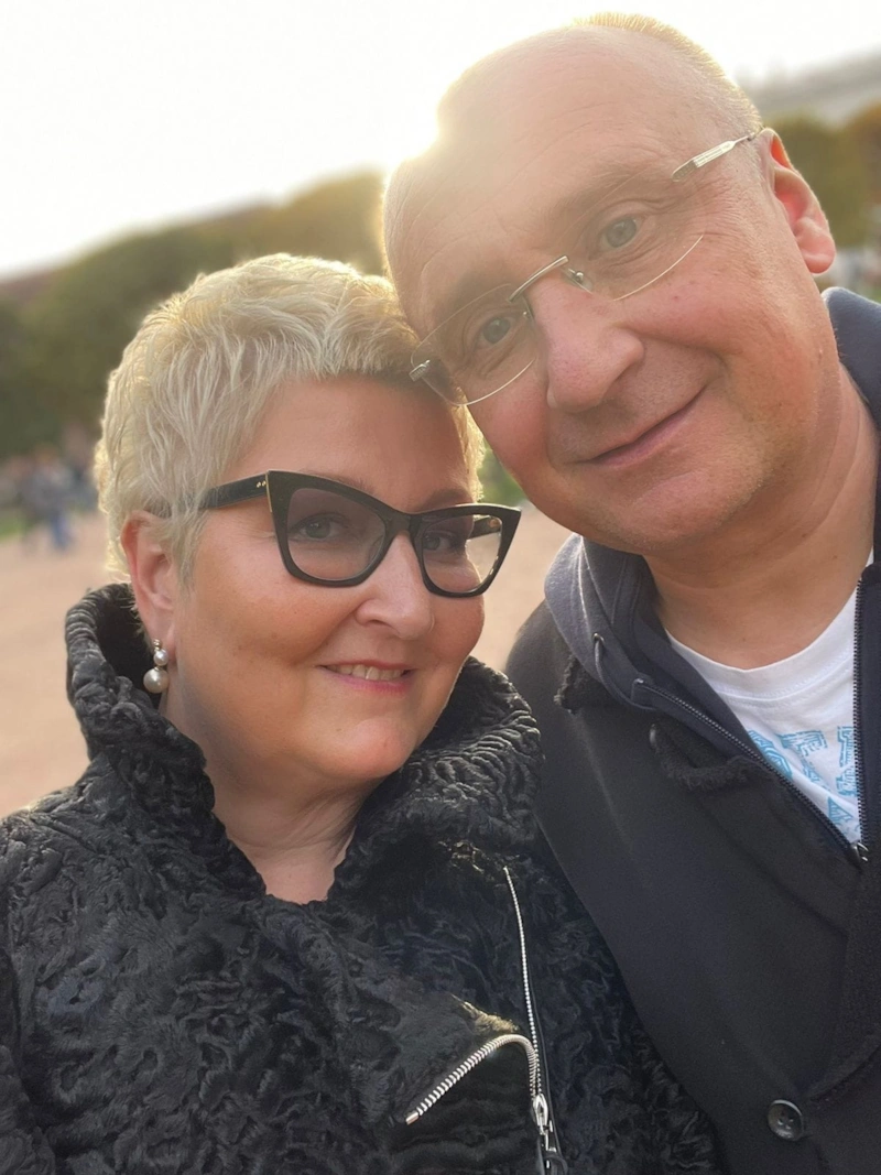 Татьяна Устинова с мужем