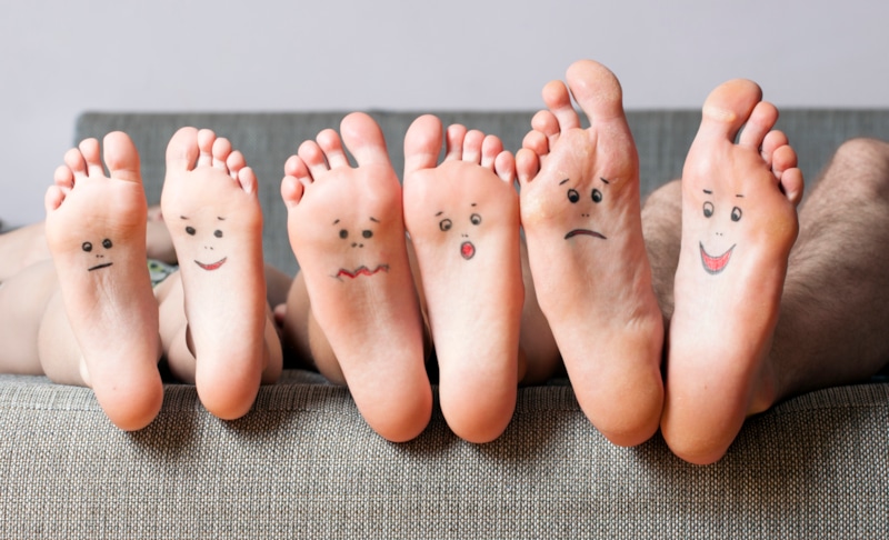 Форма стопы: намек на характер