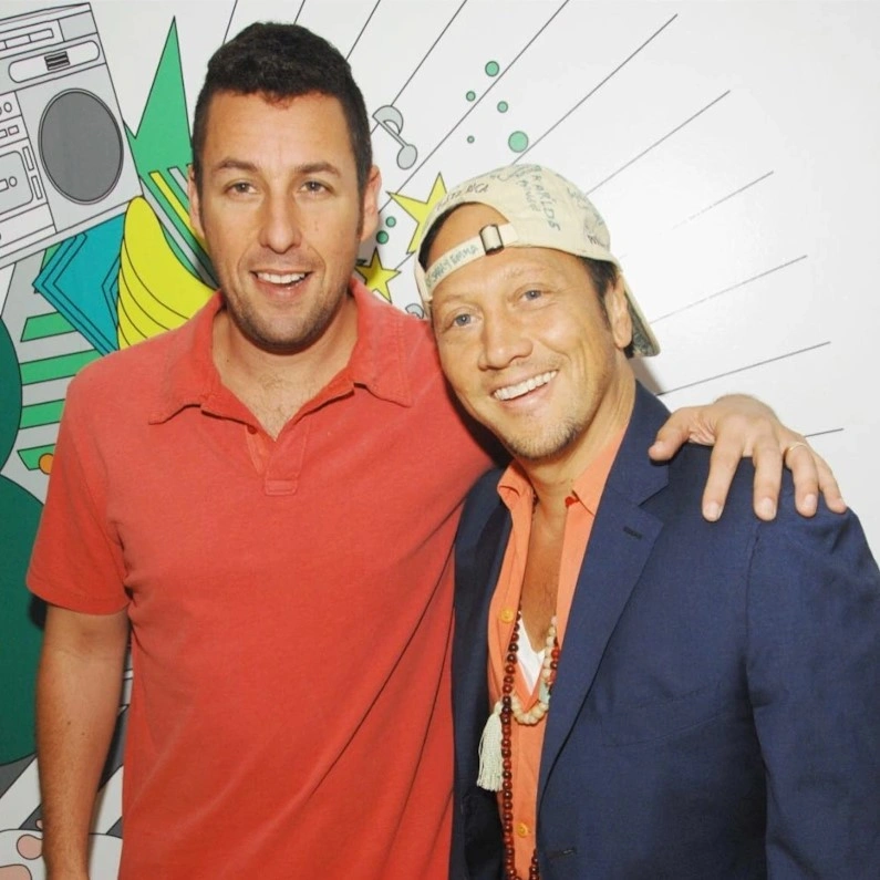 Роб Шнайдер и Адам Сэндлер