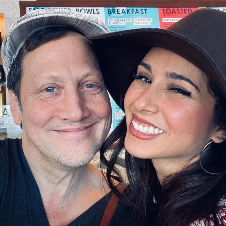 Роб Шнайдер с женой