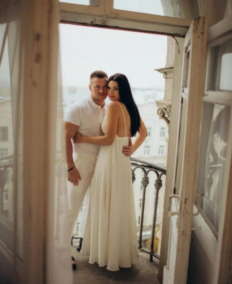 Мария Пытина с мужем