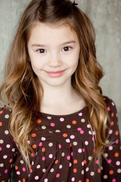 Алиса Сковбай в детстве