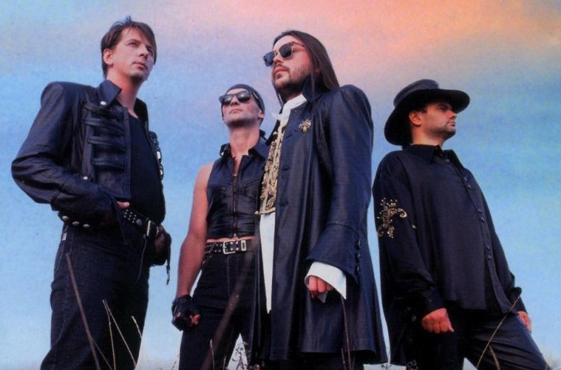 Владимир Захаров и группа «Рок-Острова» в молодости