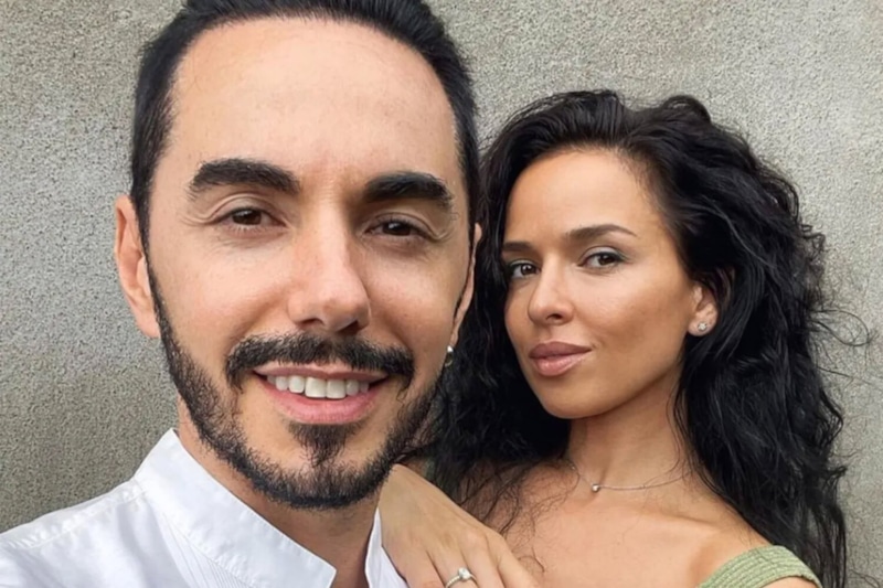 Тимур Родригез и Анна Девочкина в период семейного счастья.