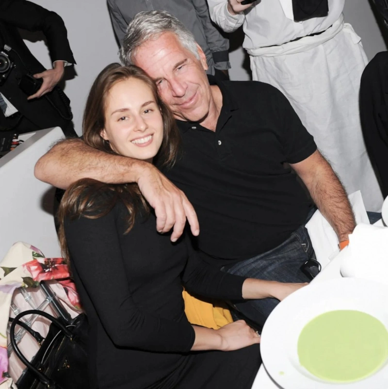 Карина Шуляк и Джеффри Эпштейн