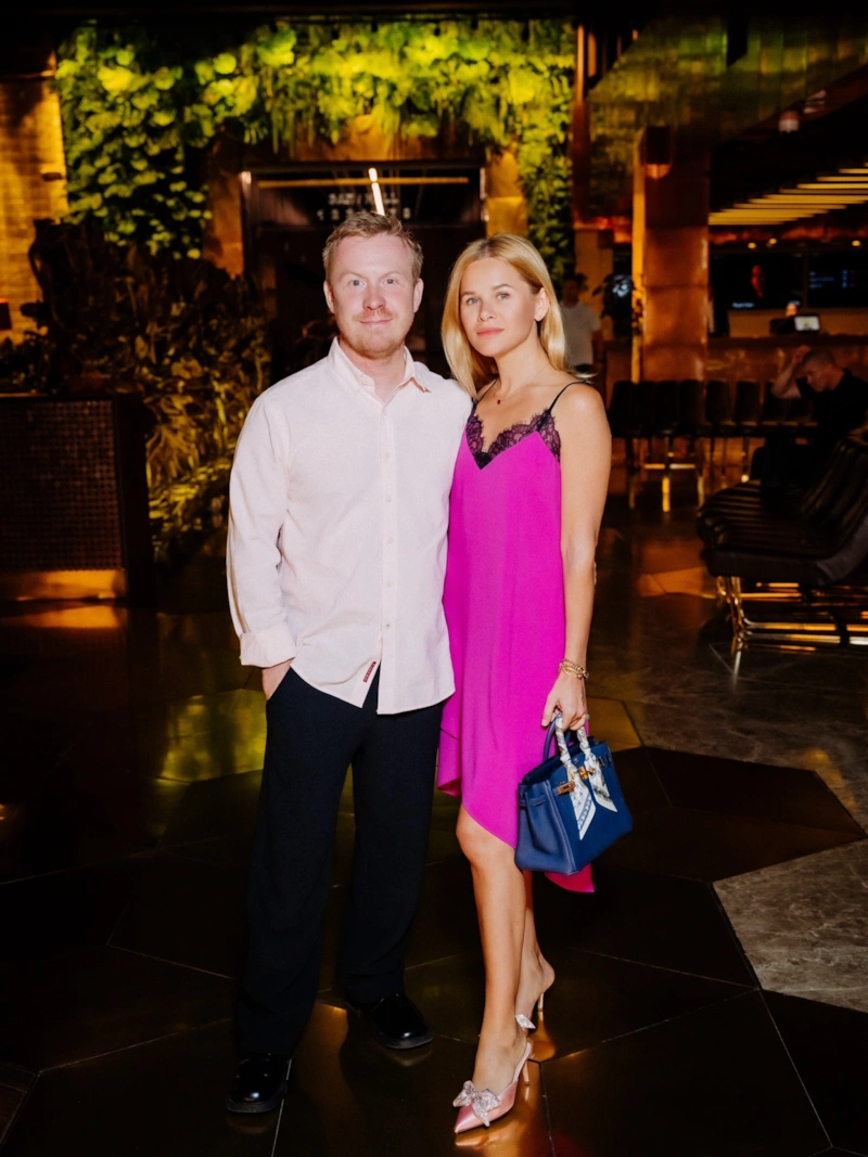 Лаура Кемстач и муж Антон Богданов