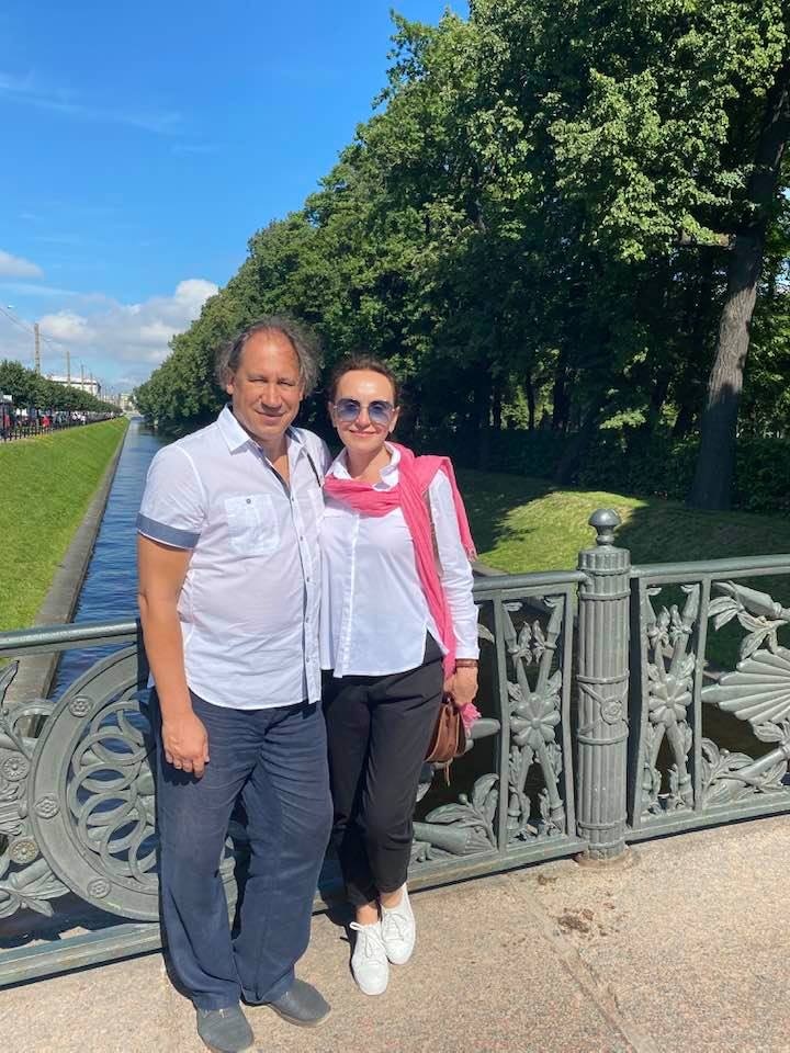 Игорь Яцко с женой Марией Зайковой