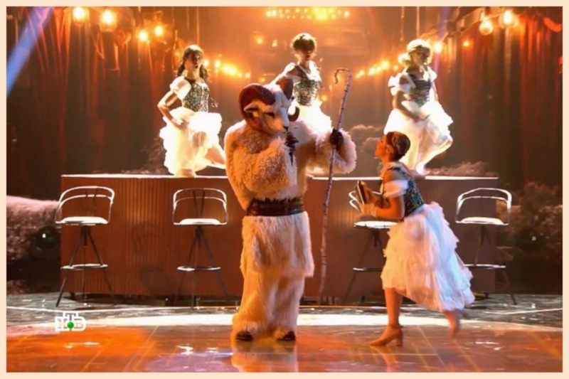 Баран на шоу «Маска» Баран на шоу «Маска»