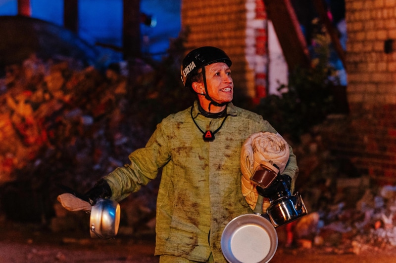 Елена Борщева на шоу «Выживалити» Елена Борщева на шоу «Выживалити»