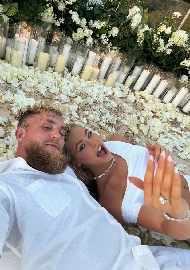 Ютта Лердам и Джейк Пол